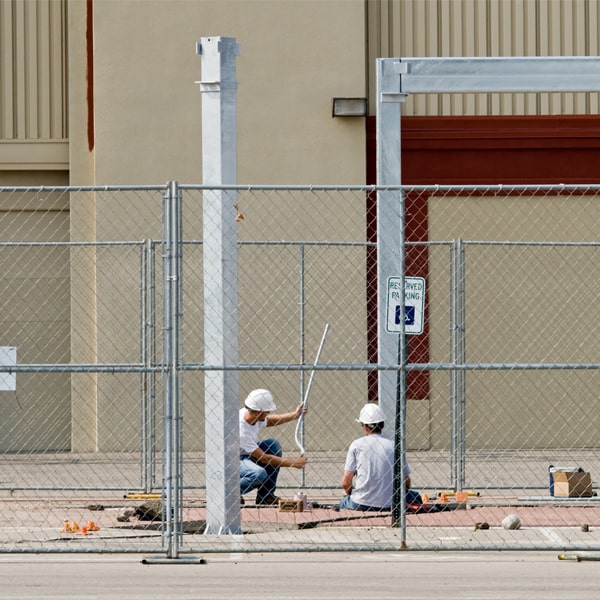 how long can i rent the temporary fence for my work site or event in Clinton